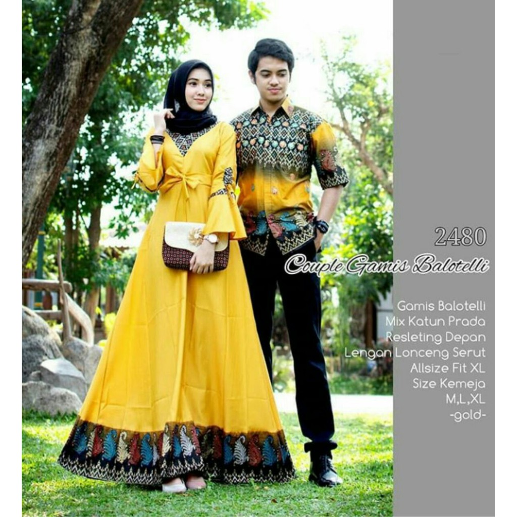 GROSIR BATIK COUPLE GAMIS BALOTELLI