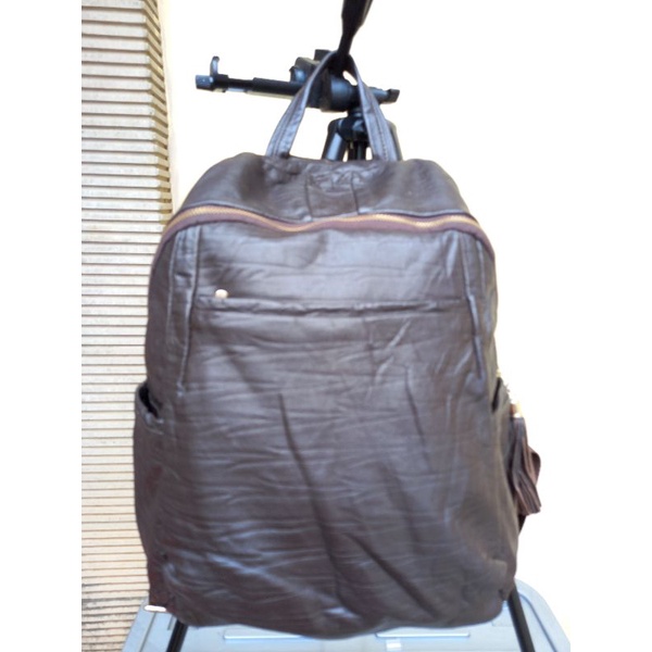 Secondhand Leather Backpack PALIO