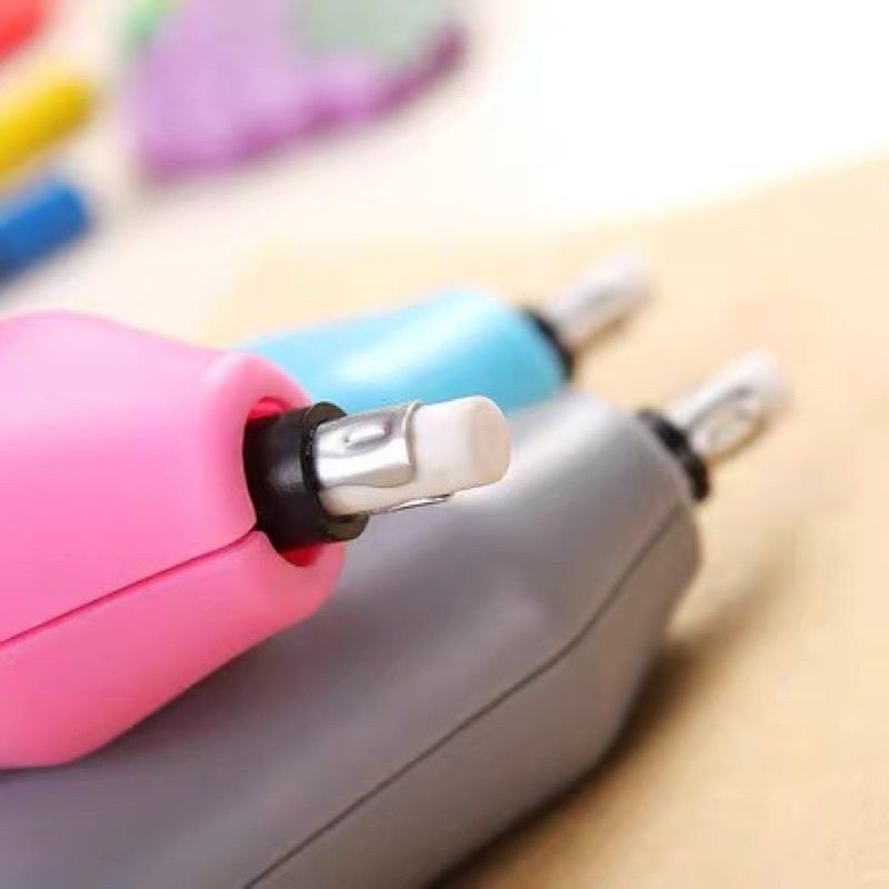 electric pencil eraser - penghapus pensil elektrik otomatis