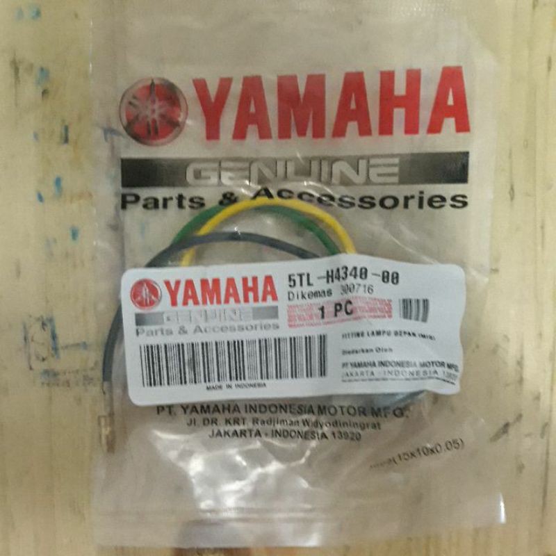 fiting lampu depan motor yamaha