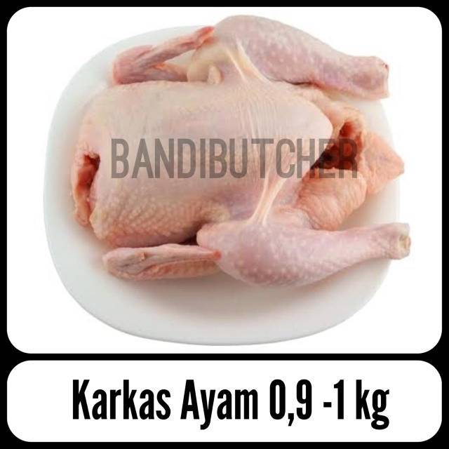

Ayam Karkas - Daging Ayam Beku Karkas Frozen Berat 9-10 ons Bandi