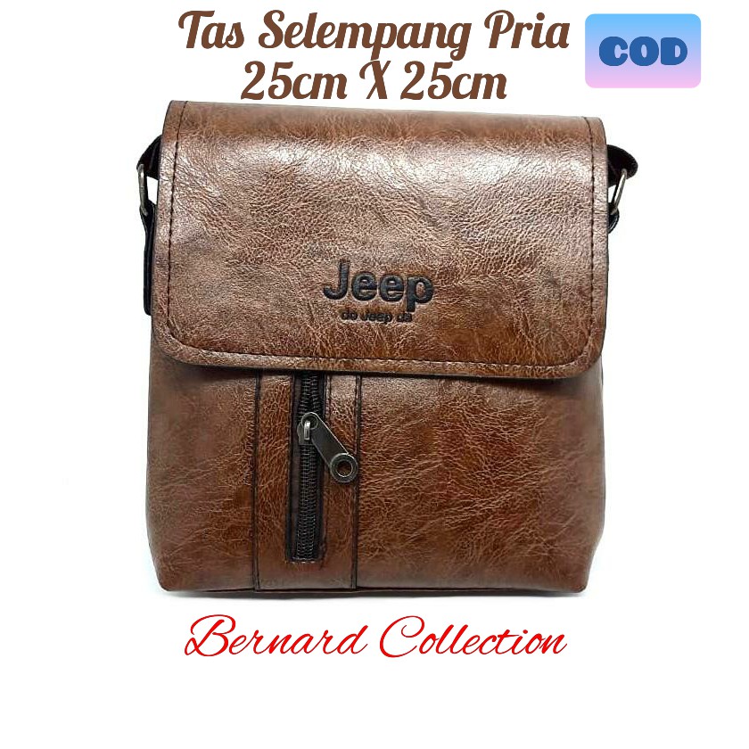 Tas Selempang Pria SALE Tas Selempang Bisnis Atau Santai Bahan Kulit PU Impor Keren Dan Elegan