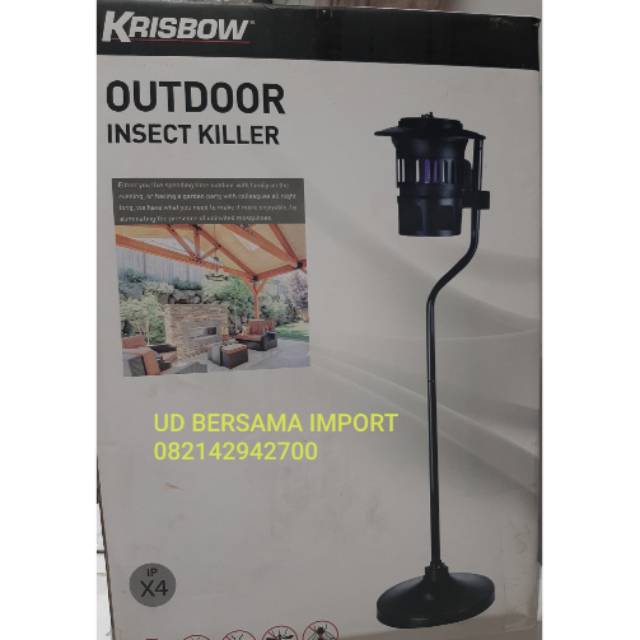 Jual perangkap nyamuk outdoor krisbow insect killer | Shopee Indonesia