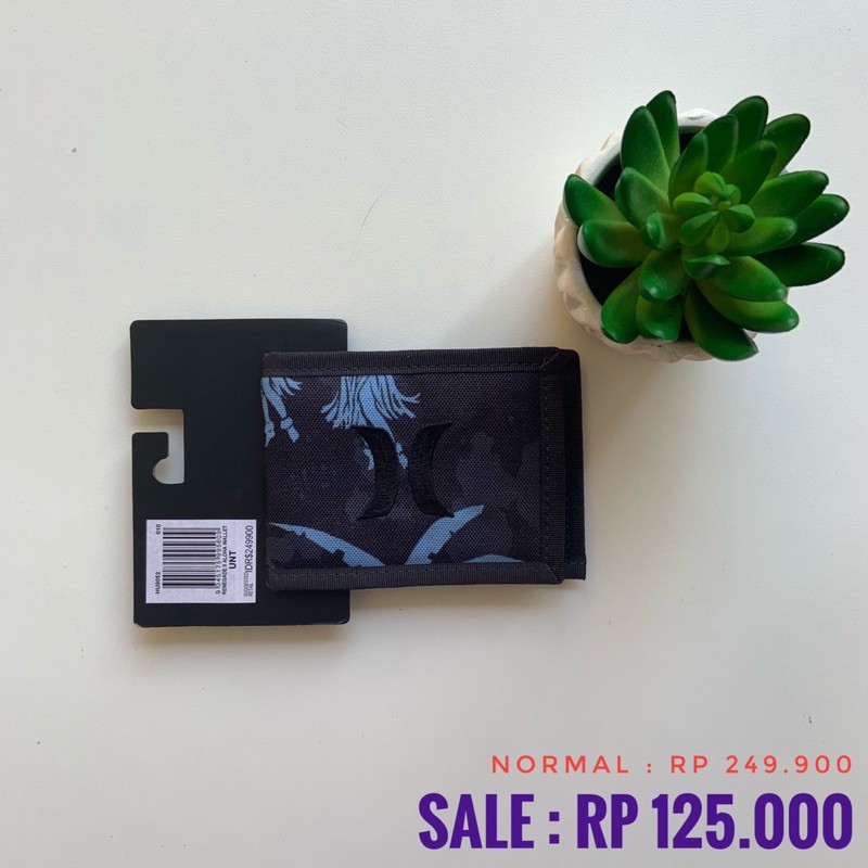 hurley dompet canvas original sale