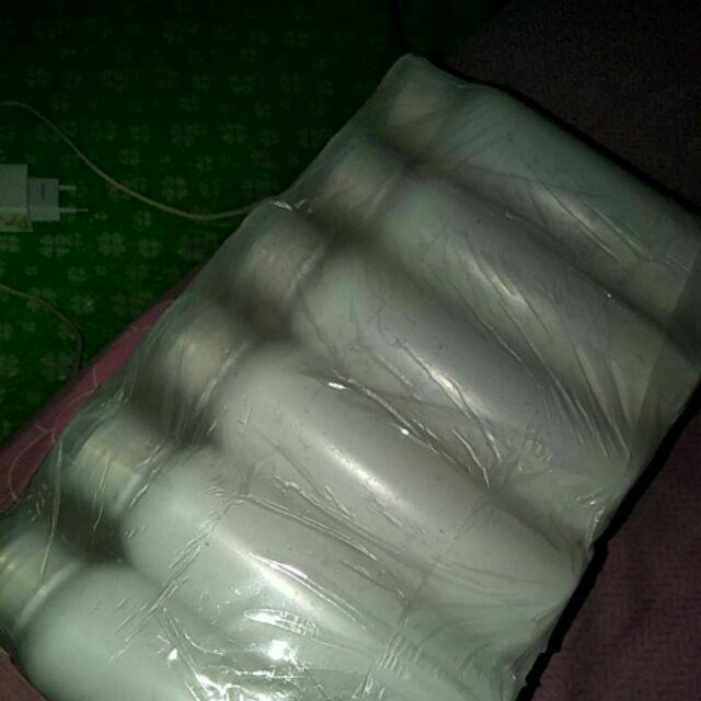 Botol Fliptop 100 Ml / Botol Pet 100 Ml Putih Tutup Fliptop Putih