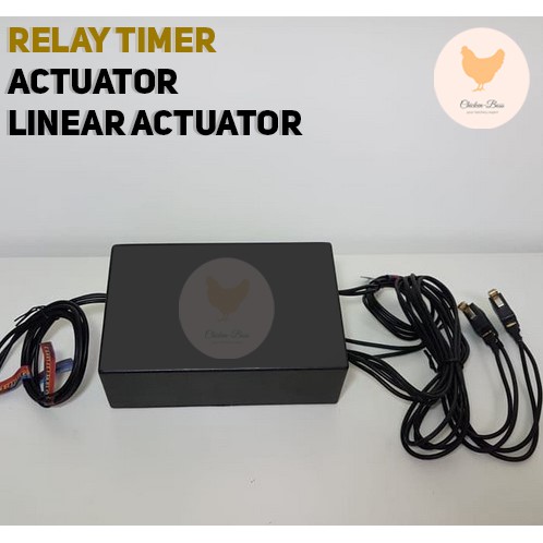 Relay Timer Aktuator Linear Actuator untuk Mesin Tetas Telur Ayam Bebek Burung Puyuh