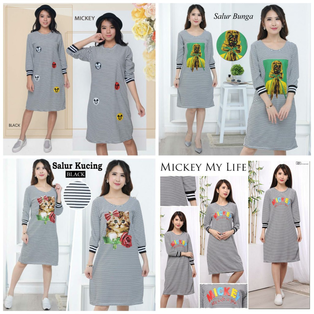 Mini Dress Wanita / Bodycon Dress / Baju Imlek Wanita