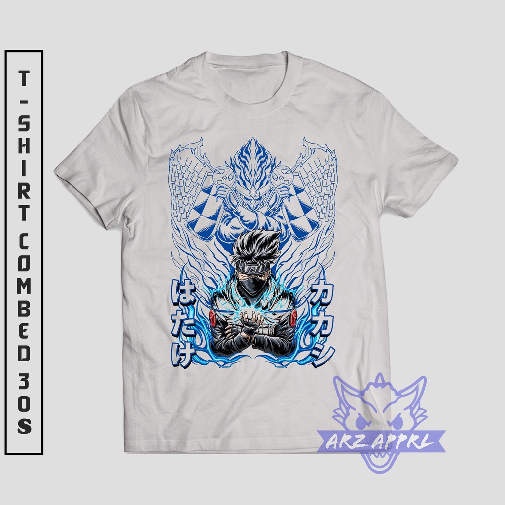 T-SHIRT KAOS DISTRO HATAKE KAKASHI SUSANOO