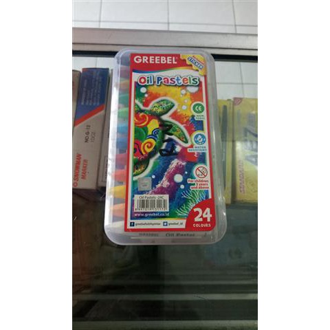 

CAT OIL PASTEL GREEBEL 24 WARNA
