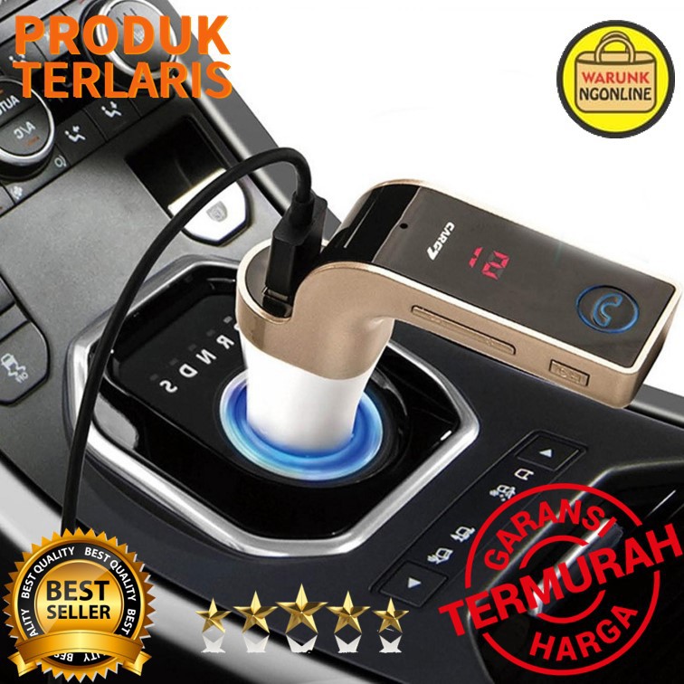 cas hp mobil 4 in 1 Bluetooth Handsfree FM Transmitter MP3 - G7