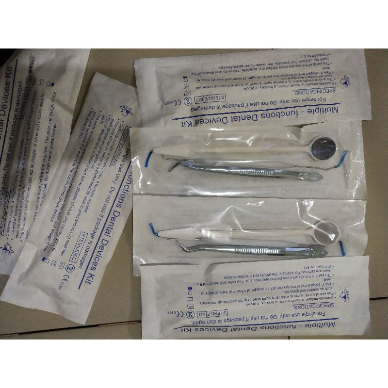 DENTAL KIT 3 IN 1 PEMBERSIH KARANG GIGI ALAT PERAWATAN GIGI