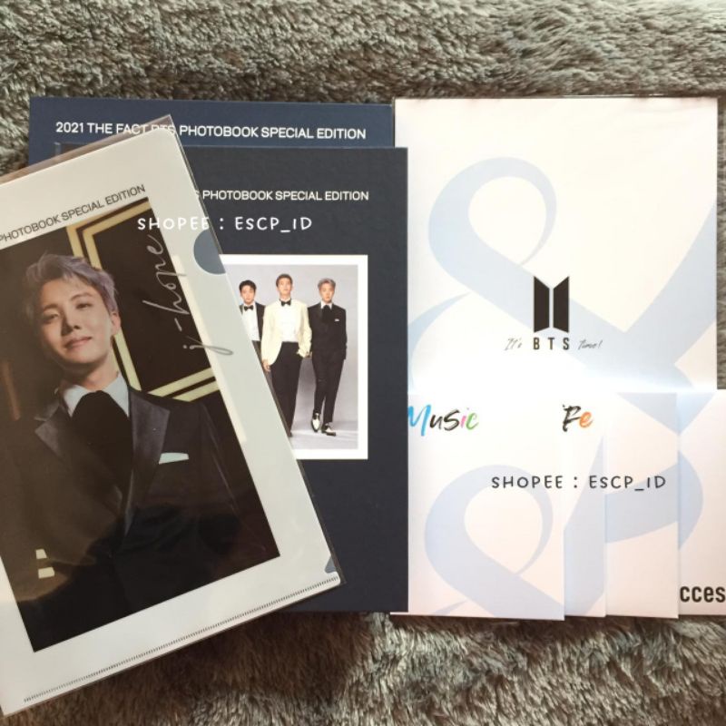 READY : SHARING BTS - THE FACT PHOTOBOOK SPECIAL EDITION 2021