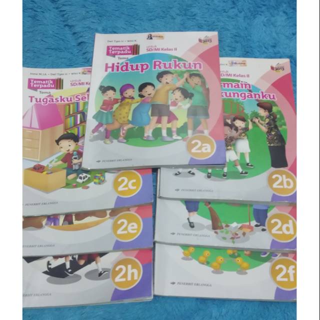 Tematik terpadu erlangga Kelas 2
