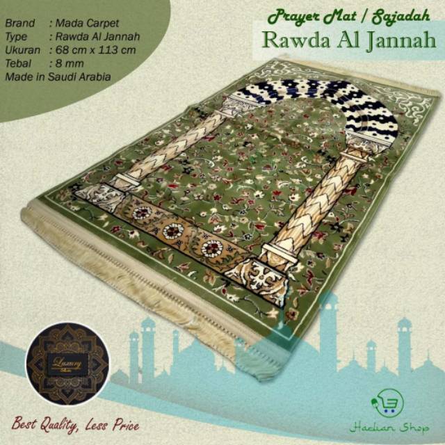 SAJADAH brand Mada Carpet Type Rawda Al Jannah