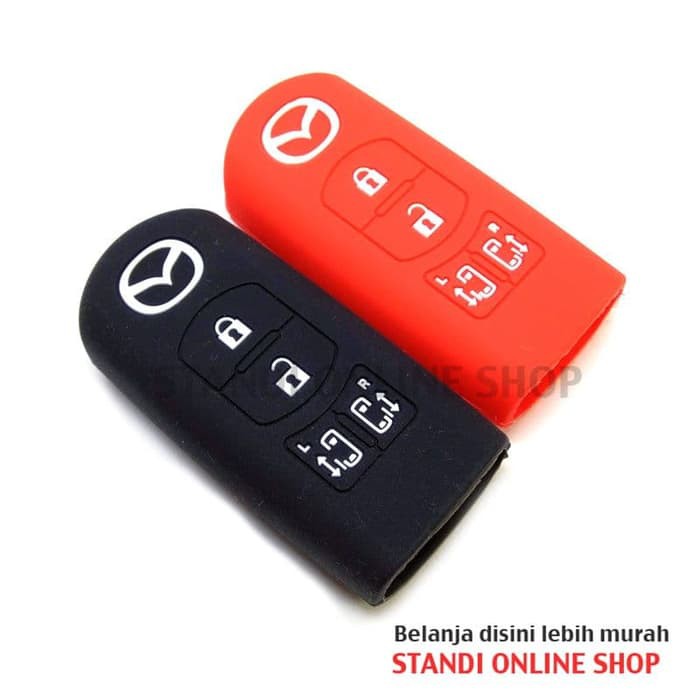 Kondom Remote Smartkey Silikon Cover Sarung Kunci Mazda Biante Murah