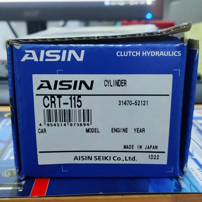 Master Kopling Bawah New Vios Yaris 1.5 Co Assy AISIN CRT 115 JAPAN