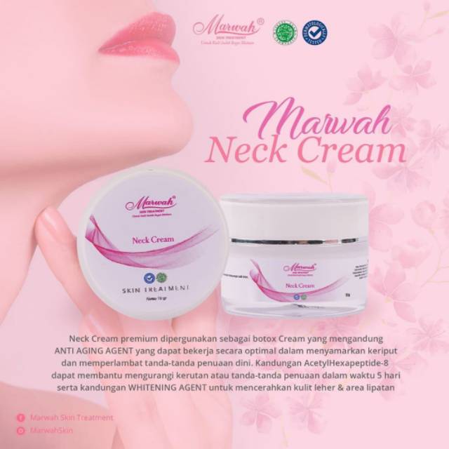 Marwah Neck Cream Leher