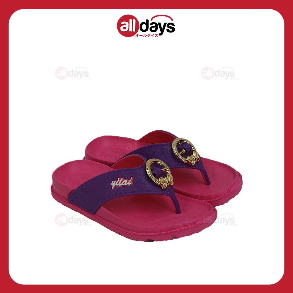 Alldays YT ~ Sandal Jepit Anak Perempuan YT-330GKF Size 24-29