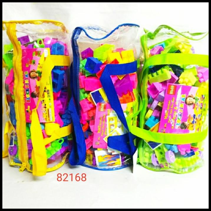 Block Pintar Lego Block Tas Duplo Mainan Edukasi
