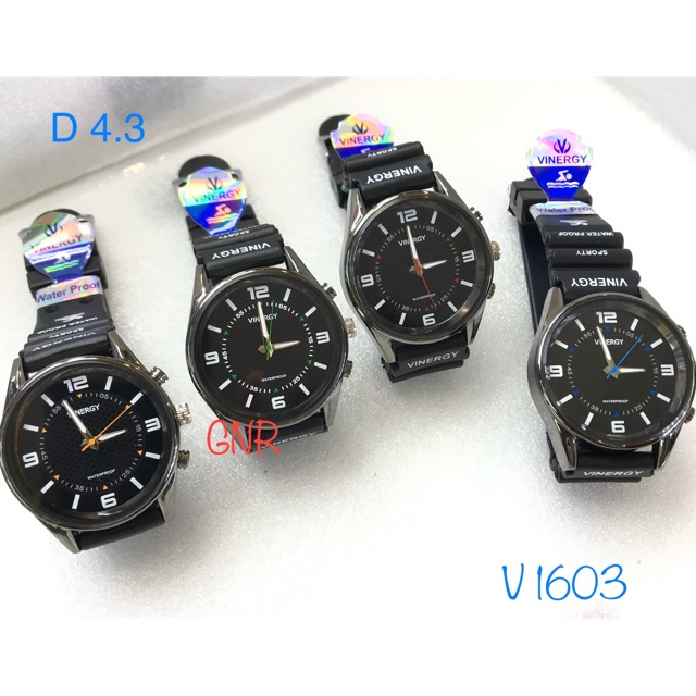 JAM TANGAN PRIA VINERGY ORIGINAL WATER RUBBER