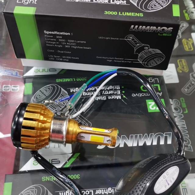 LED LUMINOS Z2 KUNING DAN PUTIH 2 WARNA