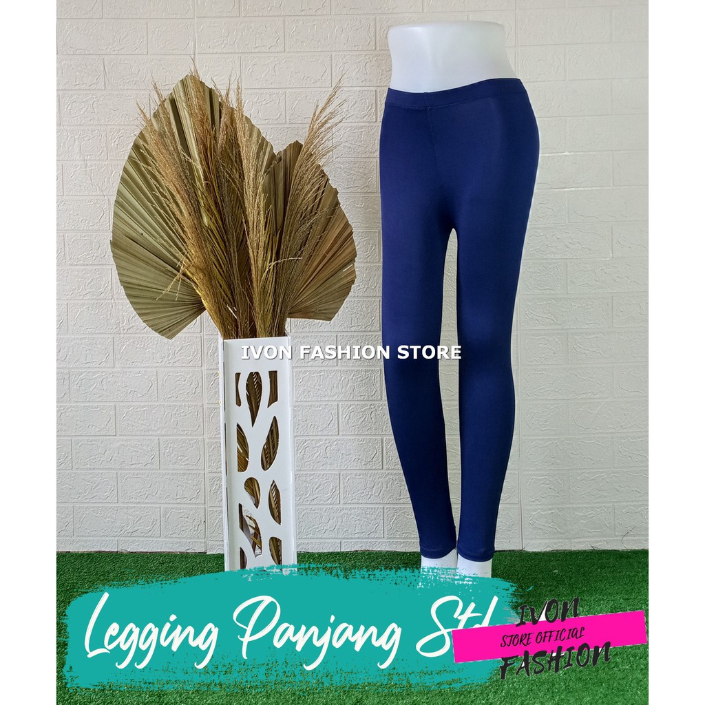 LEGGING PANJANG SPANDEX 3 UKURAN WANITA PREMIUM ADEM