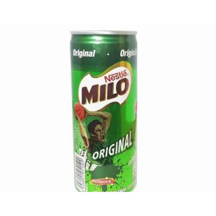 

Milo RTD Can Original dan High Calcium 240Ml