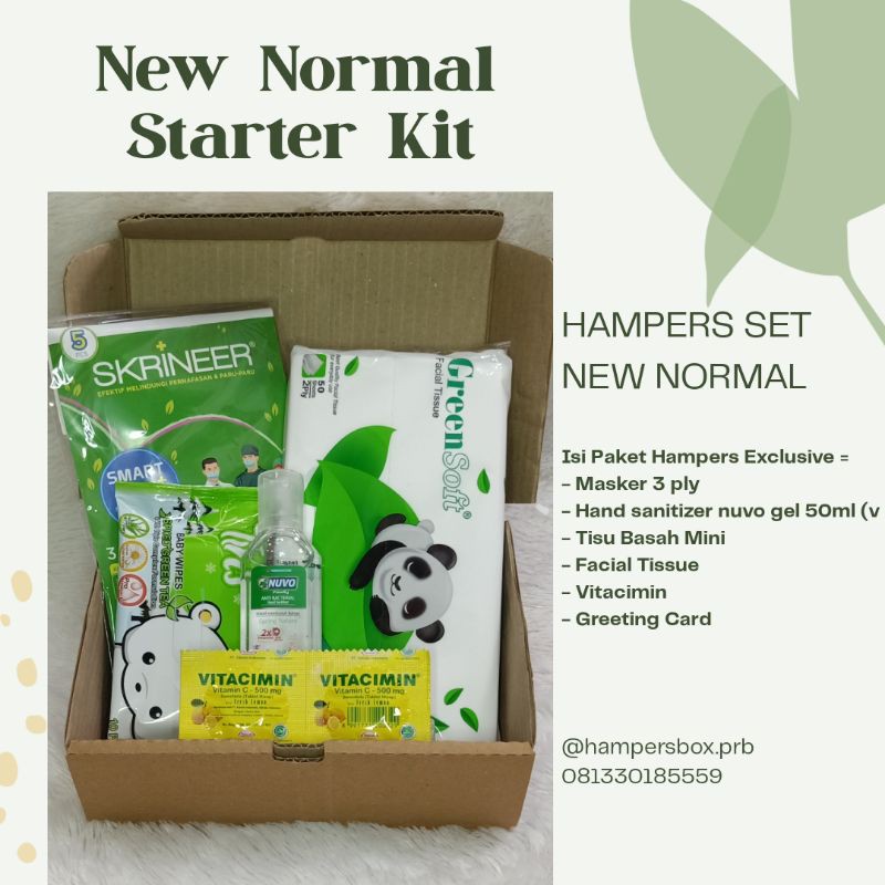 

HAMPERSBOX // GIFTBOX // STARTER KIT NEW NORMAL//
