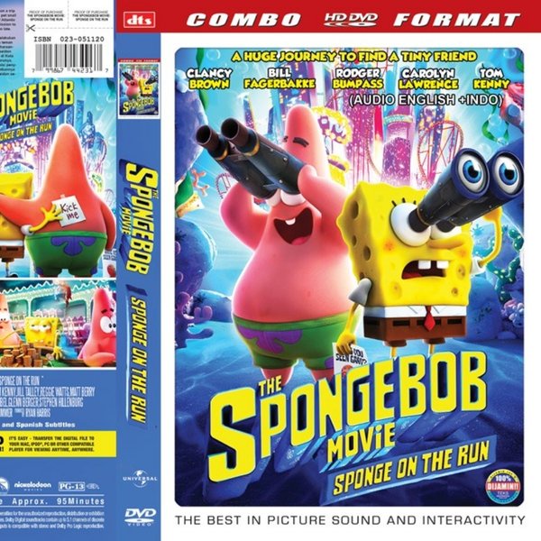 KASET FILM SPONGEBOB SPONGE ON THE RUN - KASET FILM ANIMASI TERBARU - KASET FILM HIBURAN KELUARGA