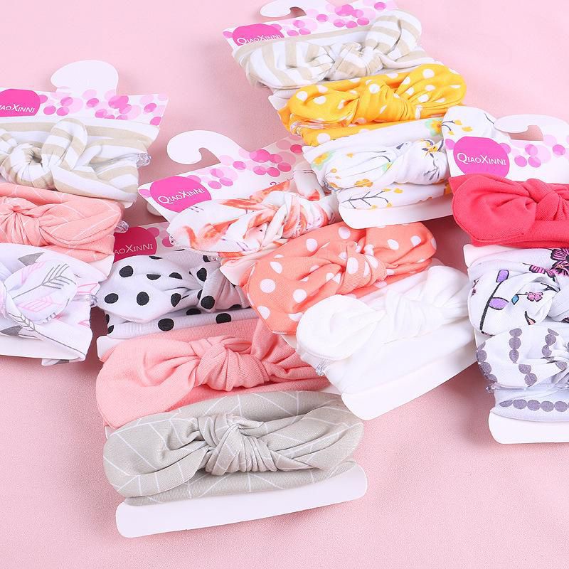 DK Bandana Import Bayi Anak Isi 3 / Headband Bayi Anak Motif