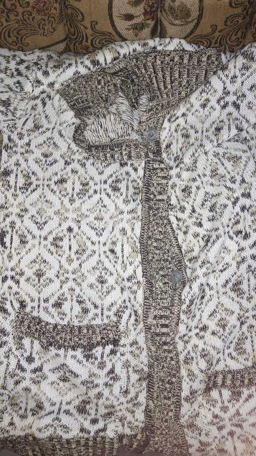 Mantel Rajut Motif Batik