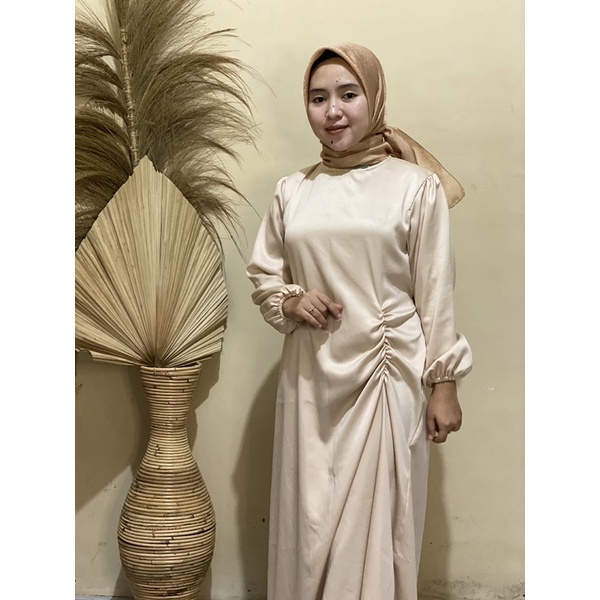 DRESS KONDANGAN MODERN / DRESS BRIDESMAID SATIN