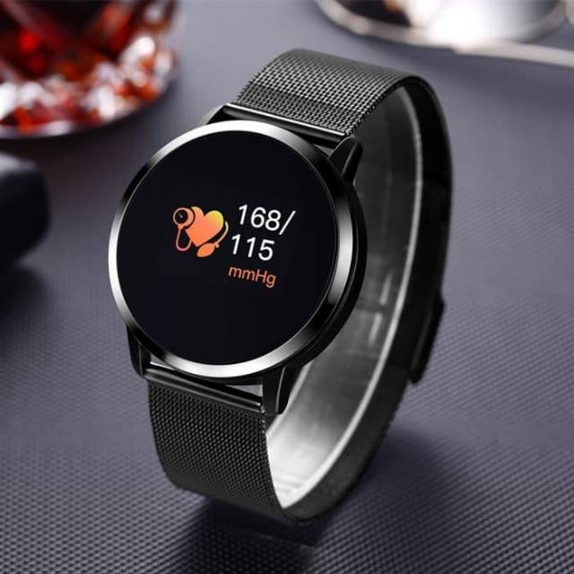 Smartwatch Sporty Fitness Tracker OLED Display Android iOS - Q8