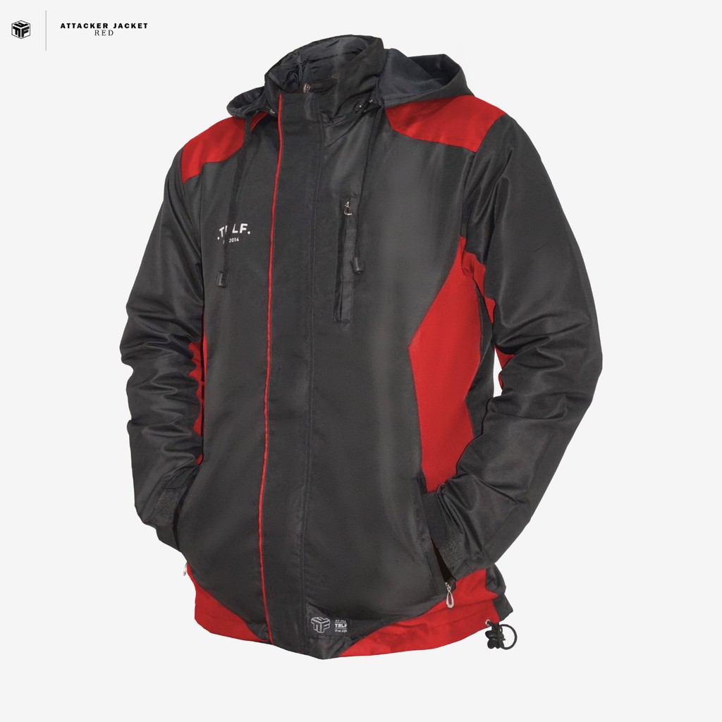 Triple F Outdoor Jacket Attacker Waterproof-Atckr  Red XL
