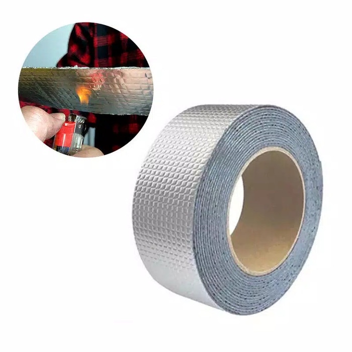 Isolasi Ajaib, Isolasi Penambal Bocor, Isolasi Anti Bocor, Isolasi Tahan Panas Solasi Aluminium Foil Anti Air Perekat Kuar