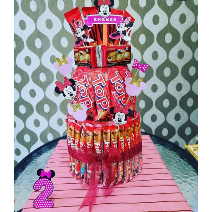 Kue ulang tahun/snack ulang tahun anak/kue ulang tahun karakter/cake ulang tahun/kue ultah
