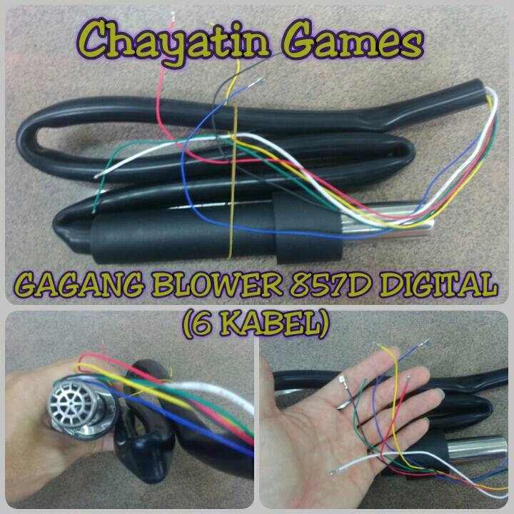 M G G 2 9 7 GAGANG BLOWER 857D DIGITAL 6 KABEL