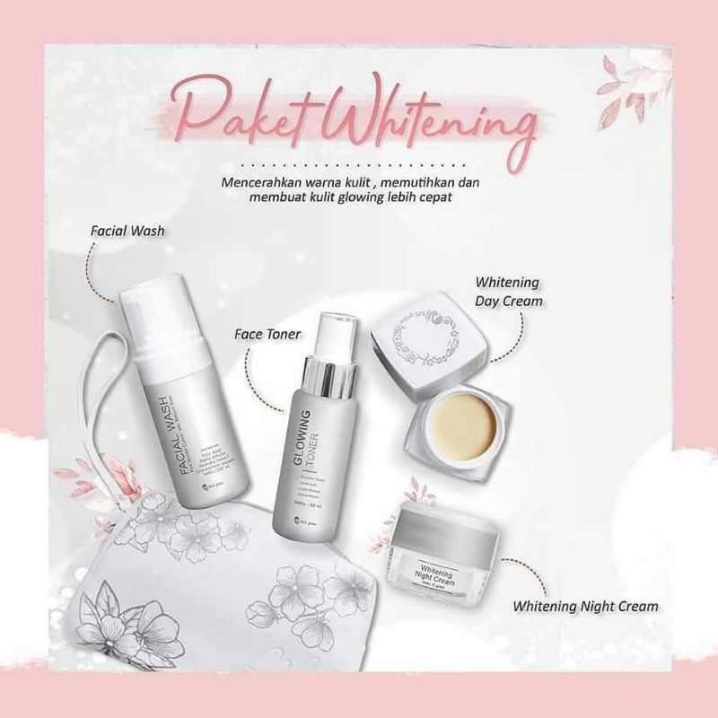 Ms Glow Paket Wajah 100% Original perawatan wajah,  skincare(bisa cod)