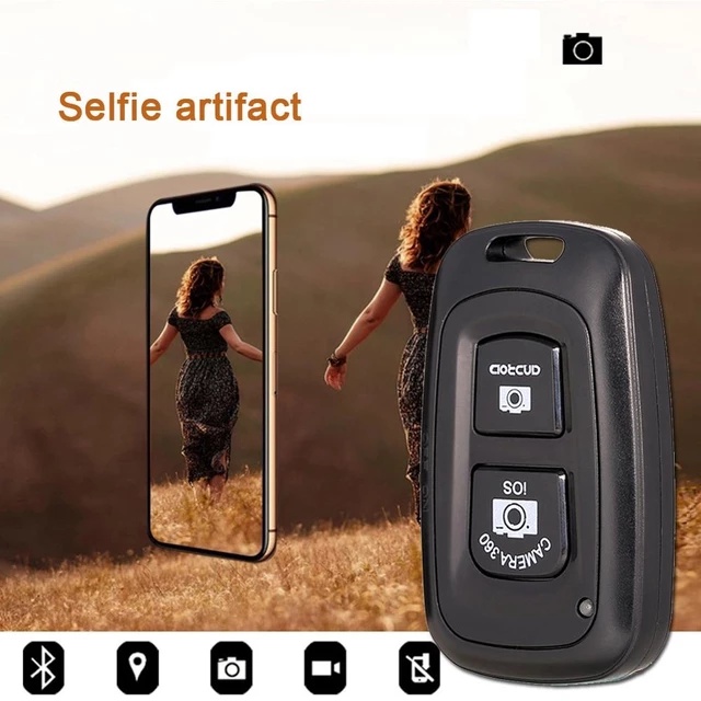 【33LV.ID】Remot Tomsis Bluetooth Remote Tongsis Foto Hp Handphone Tombol Wireless Cam Camera Kamera