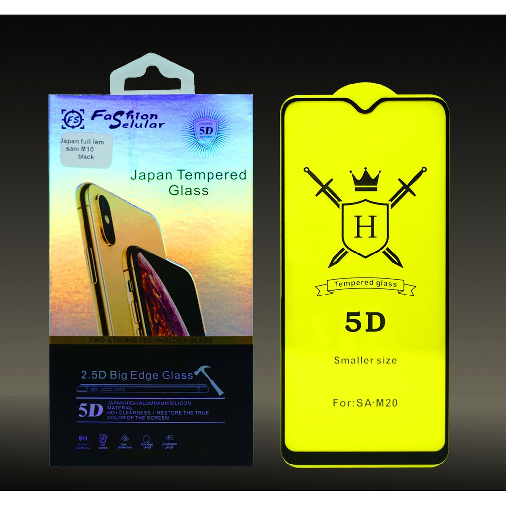 Anti Gores Vivo Y20 | Y83 | Y91/ Y95 | S1 | Z1 Pro/ Z5X | Y11 | Y17 | Y19 | Y91C FS Japan Full Lem Tempered Glass Kaca