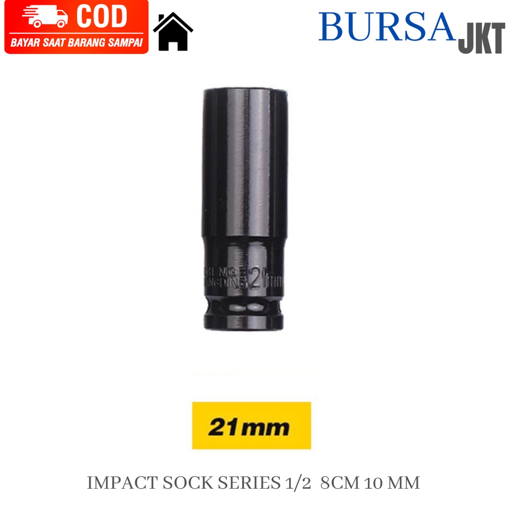 MATA SOCK SOK IMPACT KONEKTOR 1/2 DEEP WALL 8 CM 21 MM