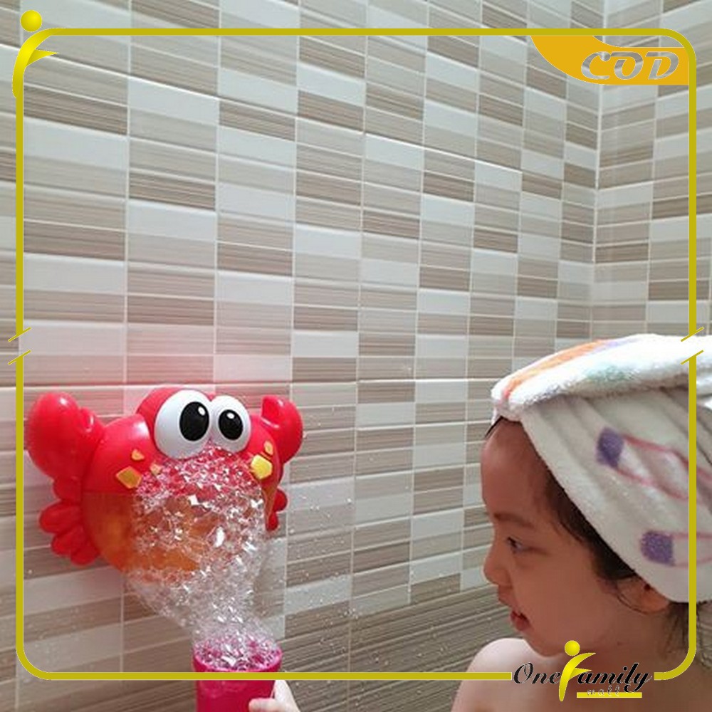 ONE M56 M57 Mainan Mandi Anak Bubble Crab Music Alat ONE M56 M57 Mainan Mandi Anak Bubble Crab Music Alat