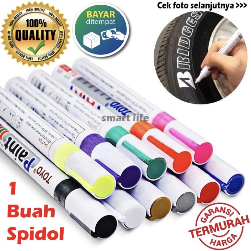 

( COD ) SPIDOL BAN TOYO PERMANENT ORIGINAL KUALITAS TERBAIK - familystore22