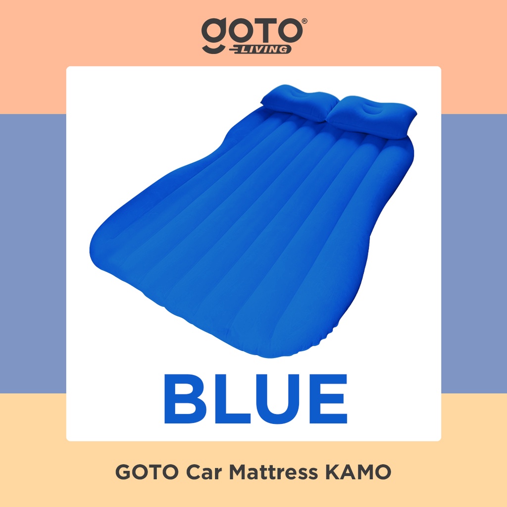 Goto Kamo Car Matress Kasur Angin Mobil Indoor Outdoor Dengan Pompa Image 7