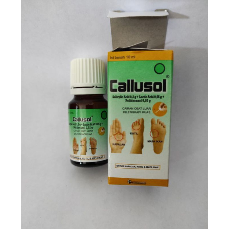 CALLUSOL ORIGINAL OBAT MATA IKAN, KUTIL, KAPALAN