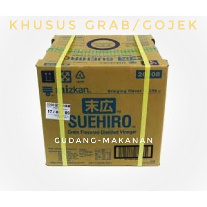 

Nay | Mizkan Suehiro Su Karton 20L / Sushi Rice Vinegar Carton 20 Liter Kualitas Terbaik