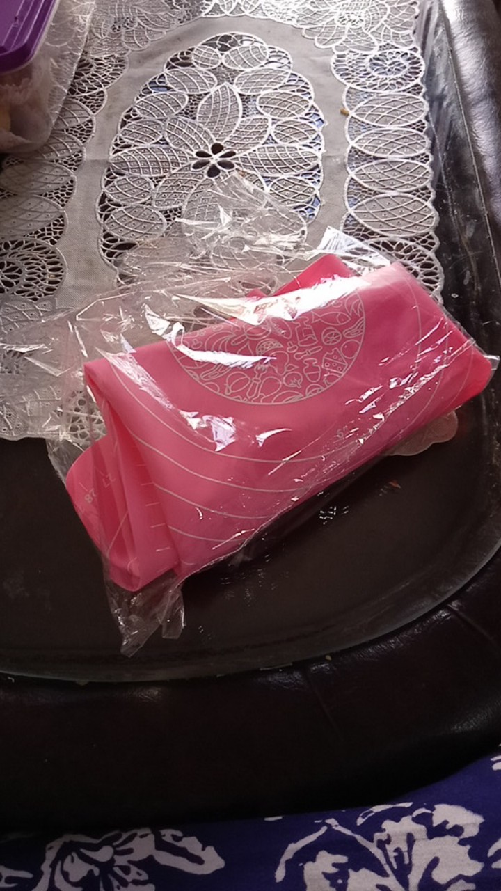 Alas Adonan Kue Silicone 50x40 Cm Mat Alas Kue Silicone