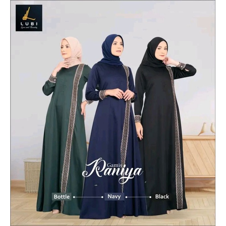 LUBI RANIYA | GAMIS LUBI | DRESS MUSLIM