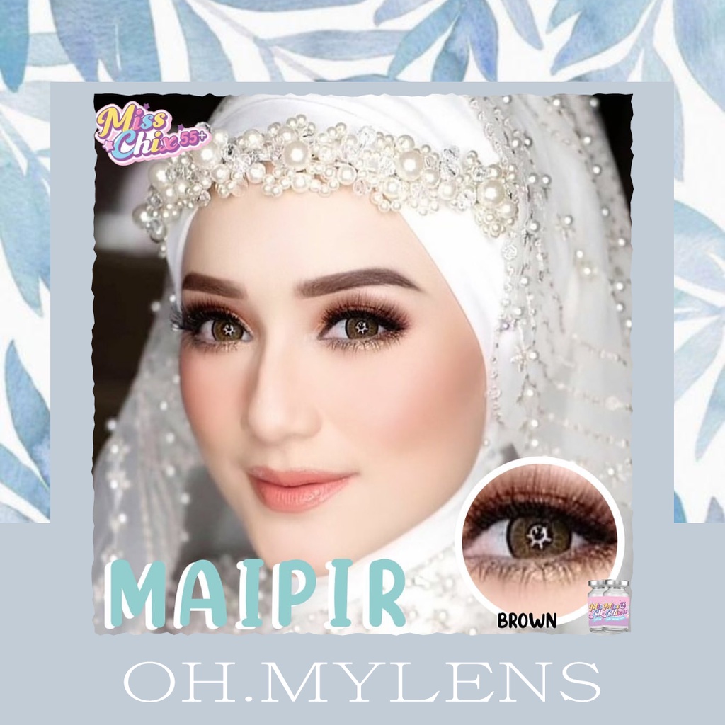 Softlens Minus Normal Beda Minus MAIPIR BROWN | Soflens Mines Warna Natural | Soflen Mata Minus Mata
