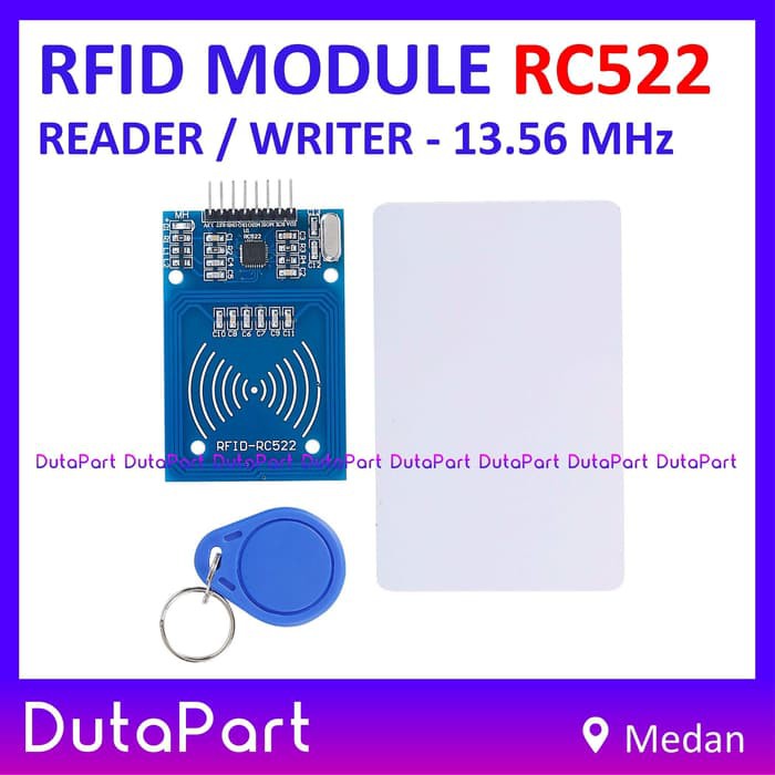 RFID RC522 Reader Writer Module Card Keychain RC-522 MFRC-522 Arduino